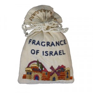 Yair Emanuel Havdalah Spice Bag and Cloves with Jerusalem Design Ocasiones Judías