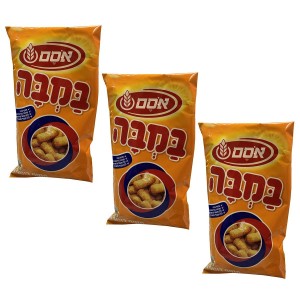 Three-Pack of Osem Bamba (Israel's Number 1 Snack) Snacks