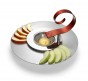 Honey & Apple Serving Dish with Red Spoon by Laura Cowan