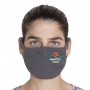 Multicolored Reusable Double-Layered Cotton Unisex Face Masks With Logo of Your Choice (100 Units)